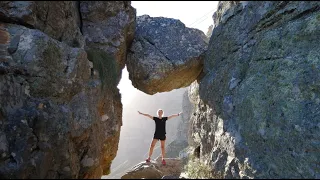 Table Mountain via India Venster and Kasteelspoort