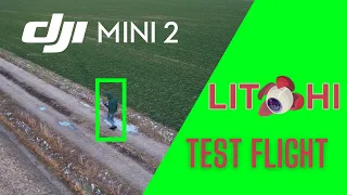 DJI MINI 2 - Tracking, Waypoints - LITCHI App Test