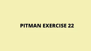 Pitman Shorthand Exercise 22 @ 40 WPM.