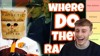 Reacting to Ranking the Most EMBARRASSING Moments in Cleveland Browns History Ft. UrinatingTree