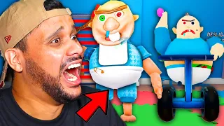 Roblox ESCAPE DO BEBÊ GIGANTE IRMÃO DO BABY BOBBY'S (Baby Bobby's Daycare)