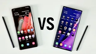 Galaxy S21 Ultra VS Galaxy Note 20 Ultra: трудный выбор!