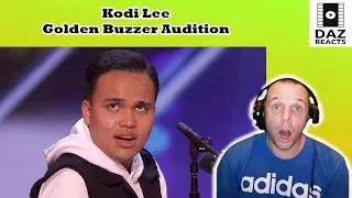 Daz Reacts To Kodi Lee - Blind Autistic Singer WOWS And Gets GOLDEN BUZZER!