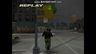 Grand theft auto 3 theme song slowed.