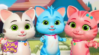 😽🙀😻Three little kittens + MORE😽🙀😻 | Jolly Jolly Kids Songs & Nursery Rhymes