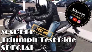 MAPPED - Triumph Tiger 1050 Sport - Test Ride - PART ONE