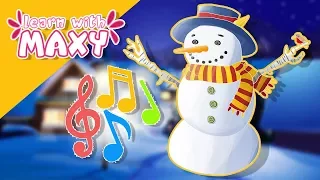 Building A Snowman Dancing Snowman! Jingle Bells Christmas Song For Children