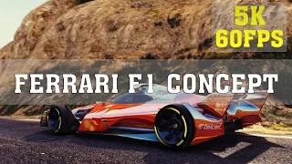 Grand Theft Auto V MODS - FERRARI F1 CONCEPT | GTA V Funny Moments | 4K 60FPS | ThirtyIR