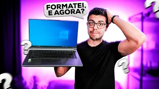 QUAIS PROGRAMAS INSTALAR NO NOTEBOOK NOVO OU DEPOIS DE FORMATAR O PC?