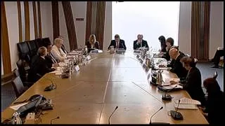 Delegated Powers and Law Reform Committee Meeting - Scottish Parliament: 1st October 2013