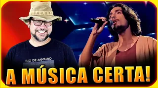 LUAN CARBONARI canta BEATRIZ no Canta Comigo e tira 100