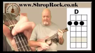 How To Play Really Easy Ukulele (3) Bad Moon Rising by Chili Monster