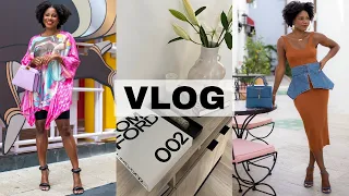 🌴MIAMI VLOG! IN MY NEW HOUSE! Breakfast at Fendi Cafe, New Fashion & Home Decor Haul 🌴 MONROE STEELE