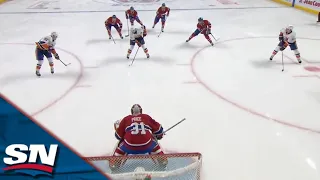 Matt Barzal Fakes Out Carey Price Before Setting Up Zach Parise On 3-On-0 Break