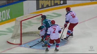 Лига Ставок Sochi Hockey Open. ХК Сочи - Россия U25. [07/08/22]. Обзор матча.