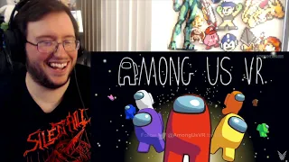 Gor's "Among Us VR" Reveal Trailer REACTION (AMOGUS LOL)