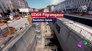 U2xU4 Pilgramgasse: Baustellen-Update