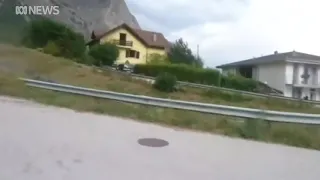 Massive Mudslide In Switzerland