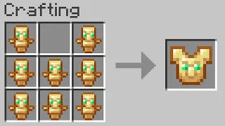 Minecraft UHC but you can craft armor from totems of undying...