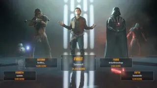 Han Solo MAX level (1000) gameplay - Star Wars Battlefront II