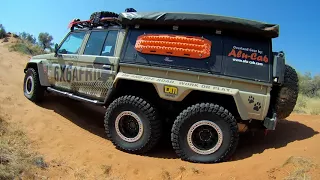 6x6 Dune driving in the Northern Cape