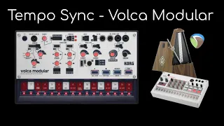 Tempo sync your Volca Modular to another Volca or your DAW