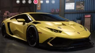 Need For Speed: Payback - Lamborghini Huracan Coupe - Customize | Tuning Car (PC HD) [1080p60FPS]