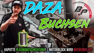 Björn buchst alle Löcher?!? Kaputte Plasmabeschichtung? Daza wird Instandgesetzt! | BPMotorentechnik