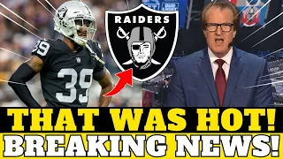 🔥BREAKING FROM RAIDERS INSIDER! GET READY TO REJOICE! THIS NEWS IS UNBELIEVABLE! RAIDERS NEWS NFL