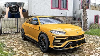 Lamborghini Urus - Forza Horizon 5 (Steering Wheel + Shifter) Gameplay