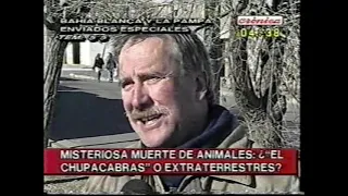 Misteriosa muerte de animales: ¿ El chupacabras o extraterrestres? Crónica TV 2002.