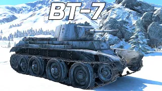 BT-7 Soviet Light Tank Gameplay [War Thunder]