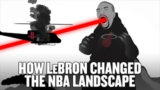 How LeBron James changed the NBA landscape