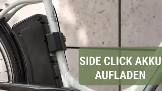 Side Click Akku aufladen (E-Bike) | Prophete