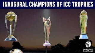 First Time winners of Each ICC Trophies | Inaugural Champions of ICC Trophies | Cricmesh | #shorts