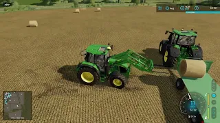 LS22 Hof Bergmann| Collect the last bales!| #3