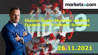 Corona-Super-Mutante verdirbt Tradern den Truthahn-Schmaus