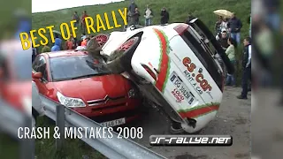 Best of Rally Crash & Mistakes 2008 | Part 1 | @JR-Rallye