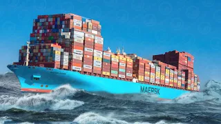 LIFE INSIDE MASSIVE CONTAINER SHIPS: How the World's Largest Vessels Carry 9.4 Million Containers