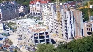 ЖК Подол градъ: все строительство в одном видео