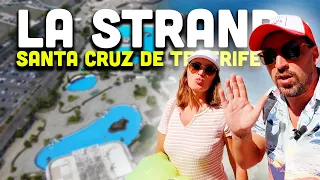 Duminica în familie | Sărbătoare de 1 Mai la ștrand în Santa Cruz de Tenerife (4K)