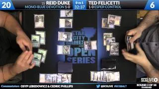 SCGBALT - Standard - Round 2 - Reid Duke vs Ted Felicetti [Magic: the Gathering]