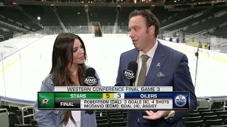 Elliotte Friedman and Jackie Redmond talk Western Conference Final