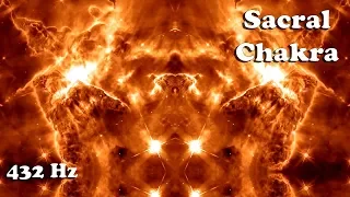 (POWERFUL 432 Hz) #2 SACRAL CHAKRA Activation and Balancing (15 minute meditation)
