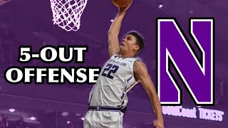 How Northwestern's 5-Out offense upset Indiana and Michigan State