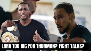 Lara vs Thurman October GOOD FIGHT?! 155 Catchweight? Keith TOO Small? Lara Legs GONE?