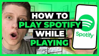 How To Play Spotify While Playing Games on IPhone / Android