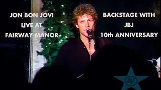 Jon Bon Jovi - Live at Fairway Manor - Backstage With JBJ 10th Anniversary - New Jersey 1998