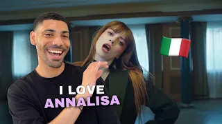 American Reacts Annalisa - Sinceramente Official Video Sanremo 2024 🇮🇹