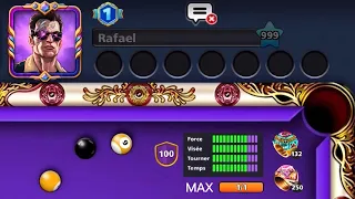 8 Ball Pool - LEVEL MAX 999 Rafael Legend BR - Venice Simple gameplay (rom8bp)